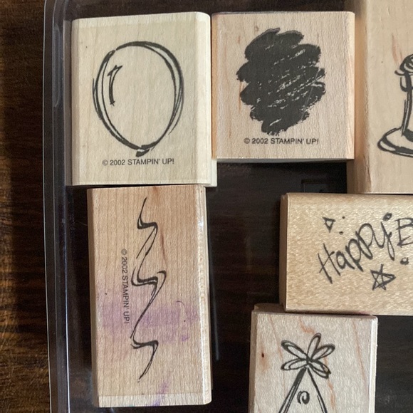 STAMPIN' UP! Bundle 3 sets to save 30%. Birthday Party (has 9 stamps) - Picture 2 of 3